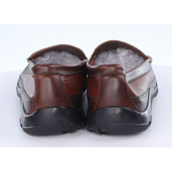 Allen Edmonds Boulder Men\'s Slip On Loafers Dress Shoes Size 9.5 D Leather Brown